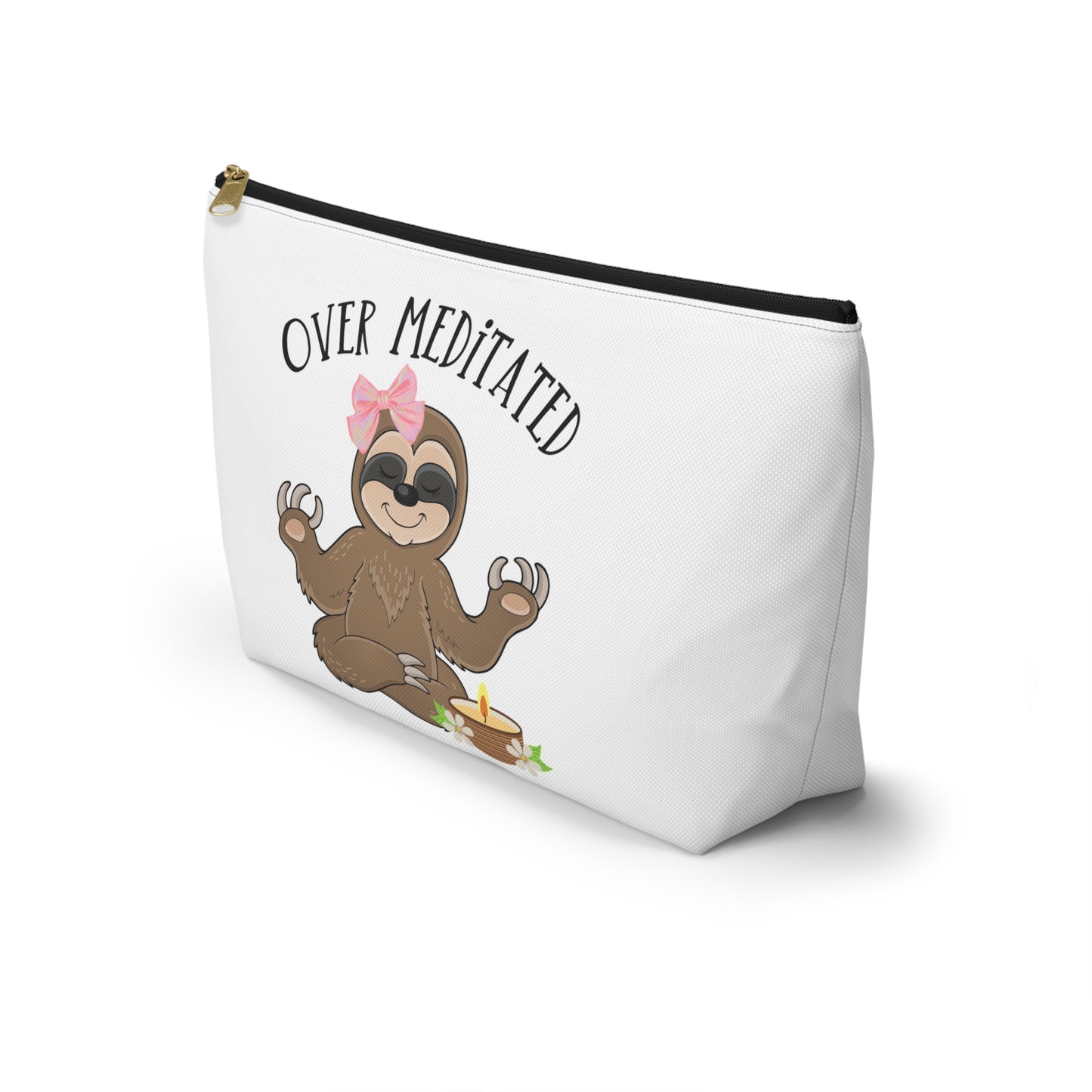 Over meditated cosmetic bag Accessory Pouch w T-bottom travel bag for women, toiletries bag, pencil bag, travel case, makeup bag, gifts