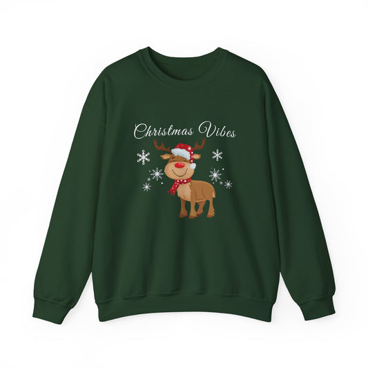 Christmas Vibes Sweatshirt, Sweatshirt Christmas, Christmas sweatshirt funny, Cute Christmas Sweatshirt, Plus size Christmas Sweatshirt,