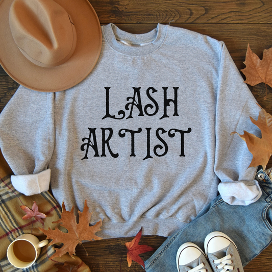 Lash Artist sweatshirt, Lash Tech shirt, Lash Artist Sweater, Lash shirt, Lash Tech sweater, Lash boss crewneck, Lash Artist Gift