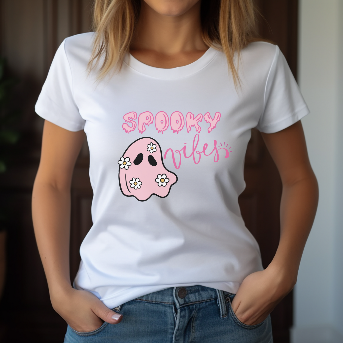 Spooky vibes shirt, spooky tshirt, Halloween shirt, cute Halloween t-shirt, spooky vibes tshirt, Halloween shirt, fall tshirt, spooky tee, Halloween cute shirt, funny tshirt, Halloween tee, Halloween shirt for women, gifts for her