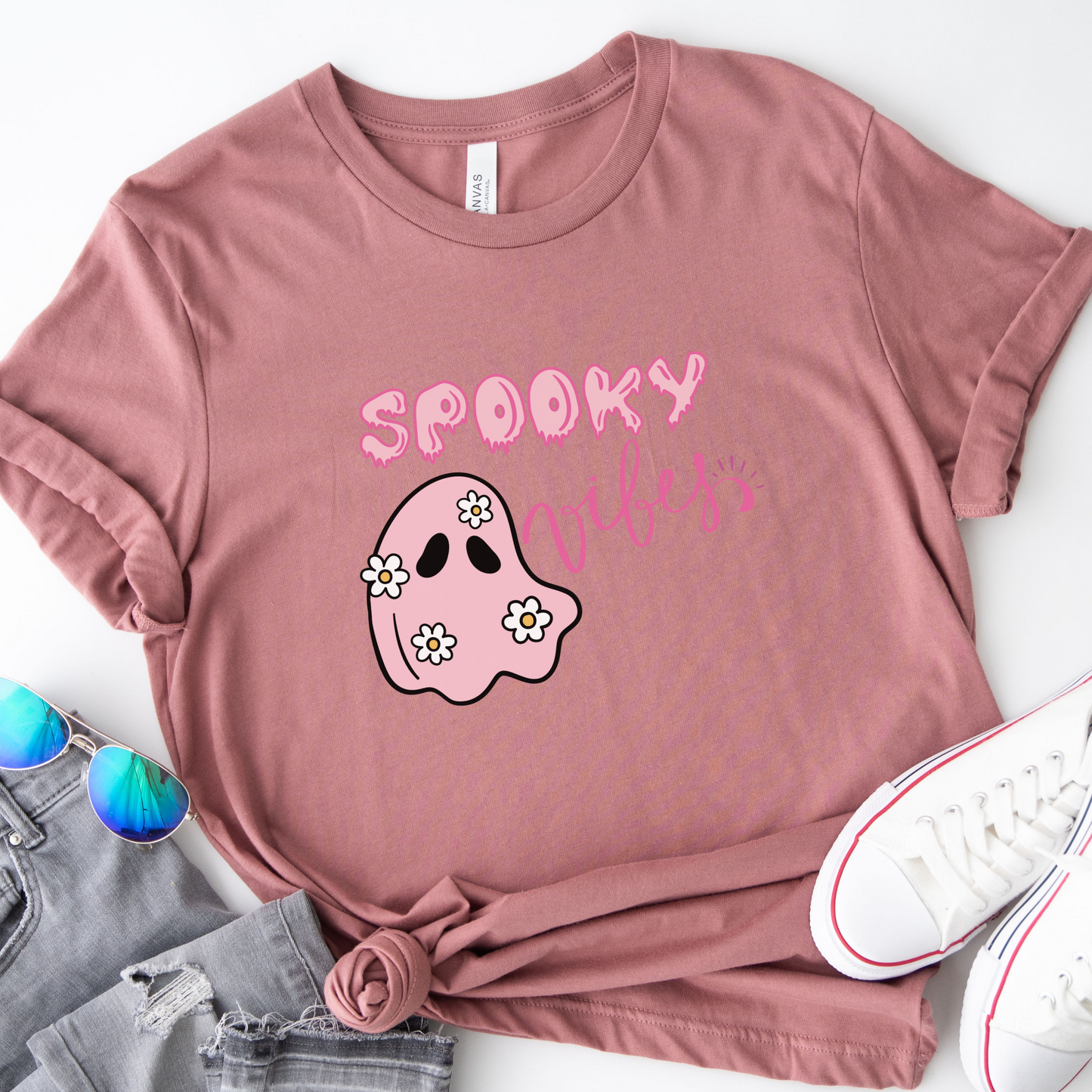 Spooky vibes shirt, spooky tshirt, Halloween shirt, cute Halloween t-shirt, spooky vibes tshirt, Halloween shirt, fall tshirt, spooky tee, Halloween cute shirt, funny tshirt, Halloween tee, Halloween shirt for women, gifts for her
