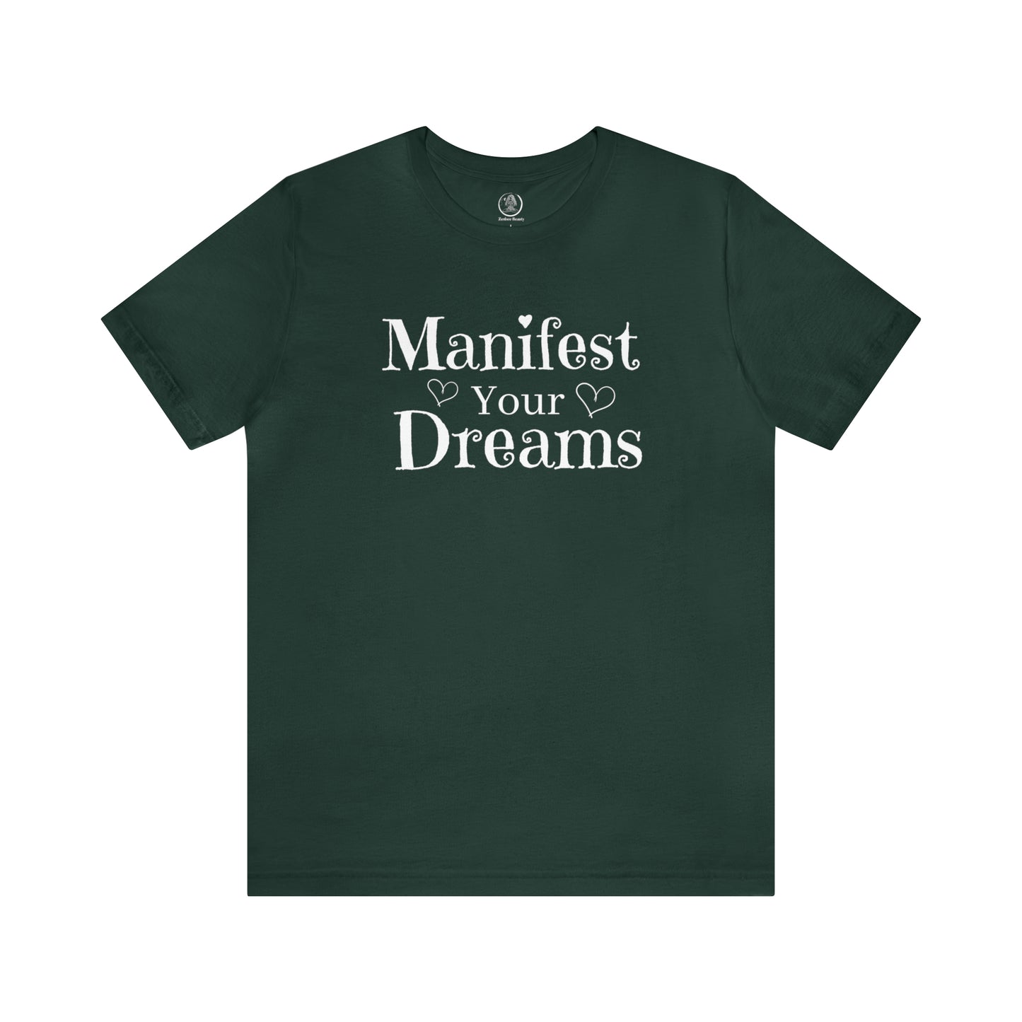 Manifest your dreams inspirational T-shirt,  motivational shirt, minimalist shirt, graphic tee for women, empowerment tshirt, positive tee