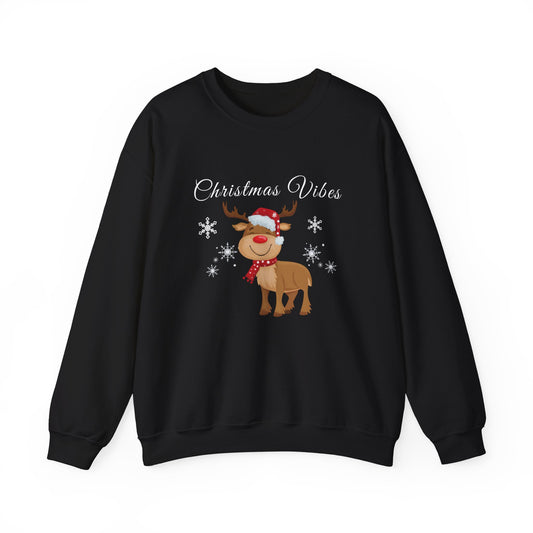 Christmas Vibes Sweatshirt, Sweatshirt Christmas, Christmas sweatshirt funny, Cute Christmas Sweatshirt, Plus size Christmas Sweatshirt,