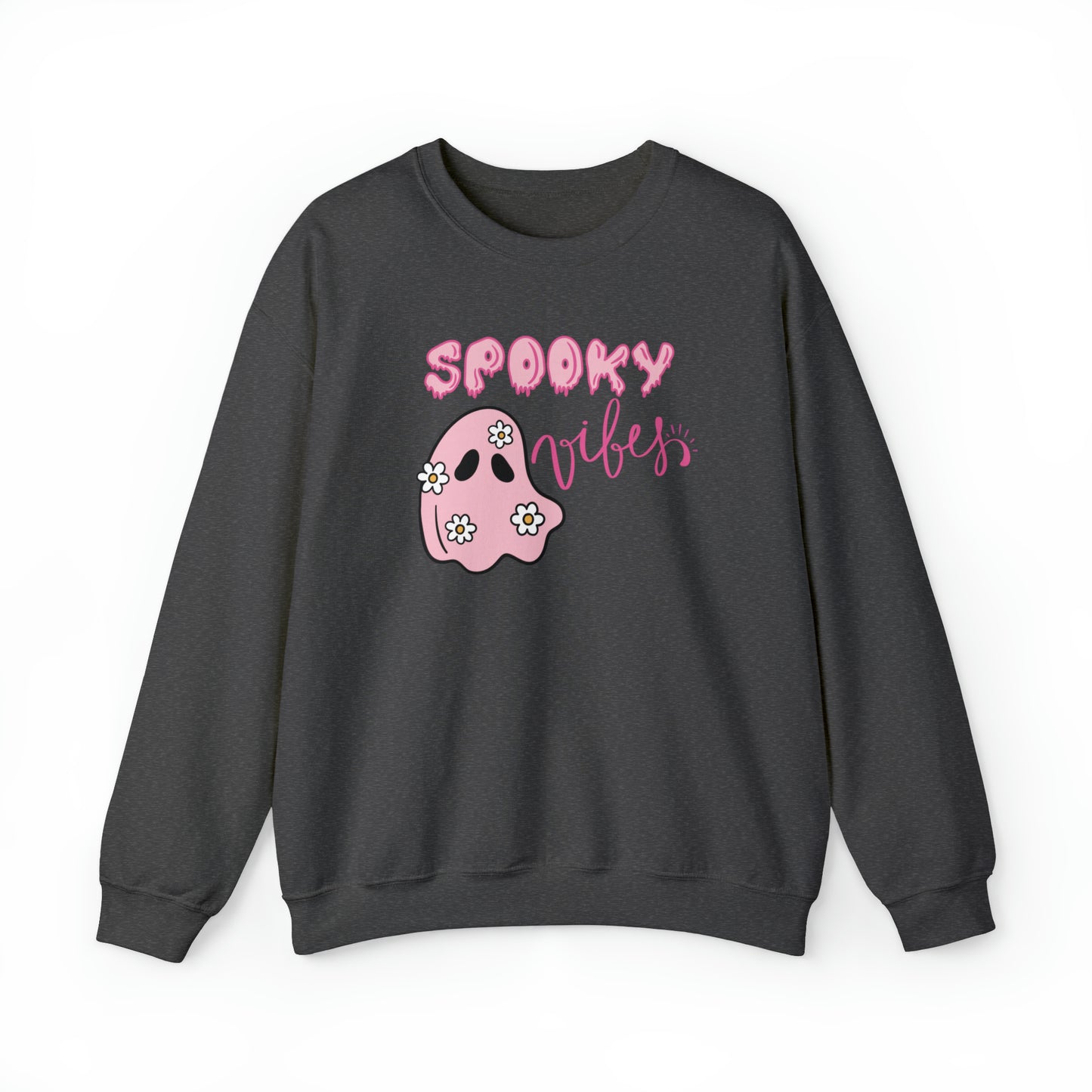 Spooky Vibes Sweatshirt, Halloween Sweatshirt, Halloween shirt, Spooky Halloween shirt, funny Halloween shirt, Ghost shirt, Gifts for her