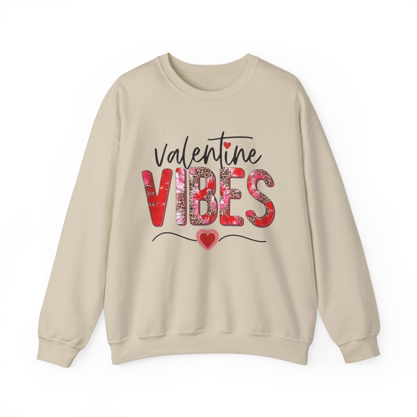 Valentines Vibes Sweatshirt, Cozy Winter Weather Crew Neck for Women - Unisex Sweatshirt, Valentine's Day Gift, Warm Pullover sweater,