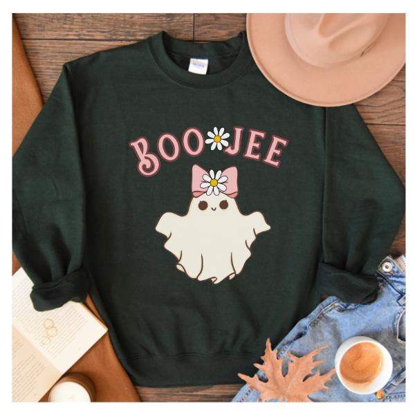 Boo Jee sweatshirt, Boo Jee shirt, Halloween ghost sweatshirt, Spooky season shirt, Boo Jee ghost shirt, Spooky Vibes sweatshirt, Funny Halloween shirt, Halloween gift.