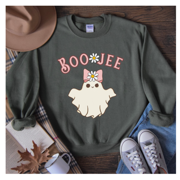 Boo Jee sweatshirt, Boo Jee shirt, Halloween ghost sweatshirt, Spooky season shirt, Boo Jee ghost shirt, Spooky Vibes sweatshirt, Funny Halloween shirt, Halloween gift.