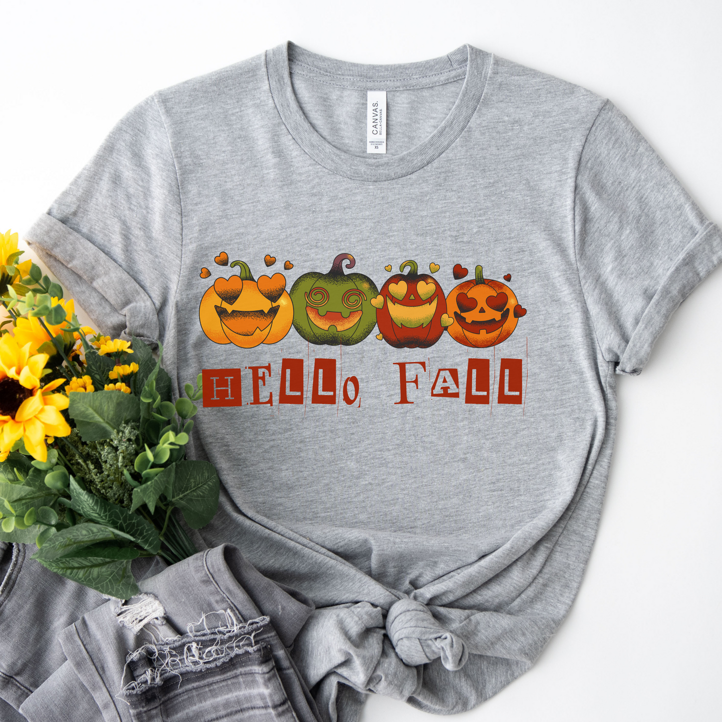 Hello Fall tshirt, Hello Fall tshirt, Fall Shirt, Hello Fall, Fall shirts women, Hello Fall shirt, Halloween shirt, Pumpkin shirt, Fall Tee