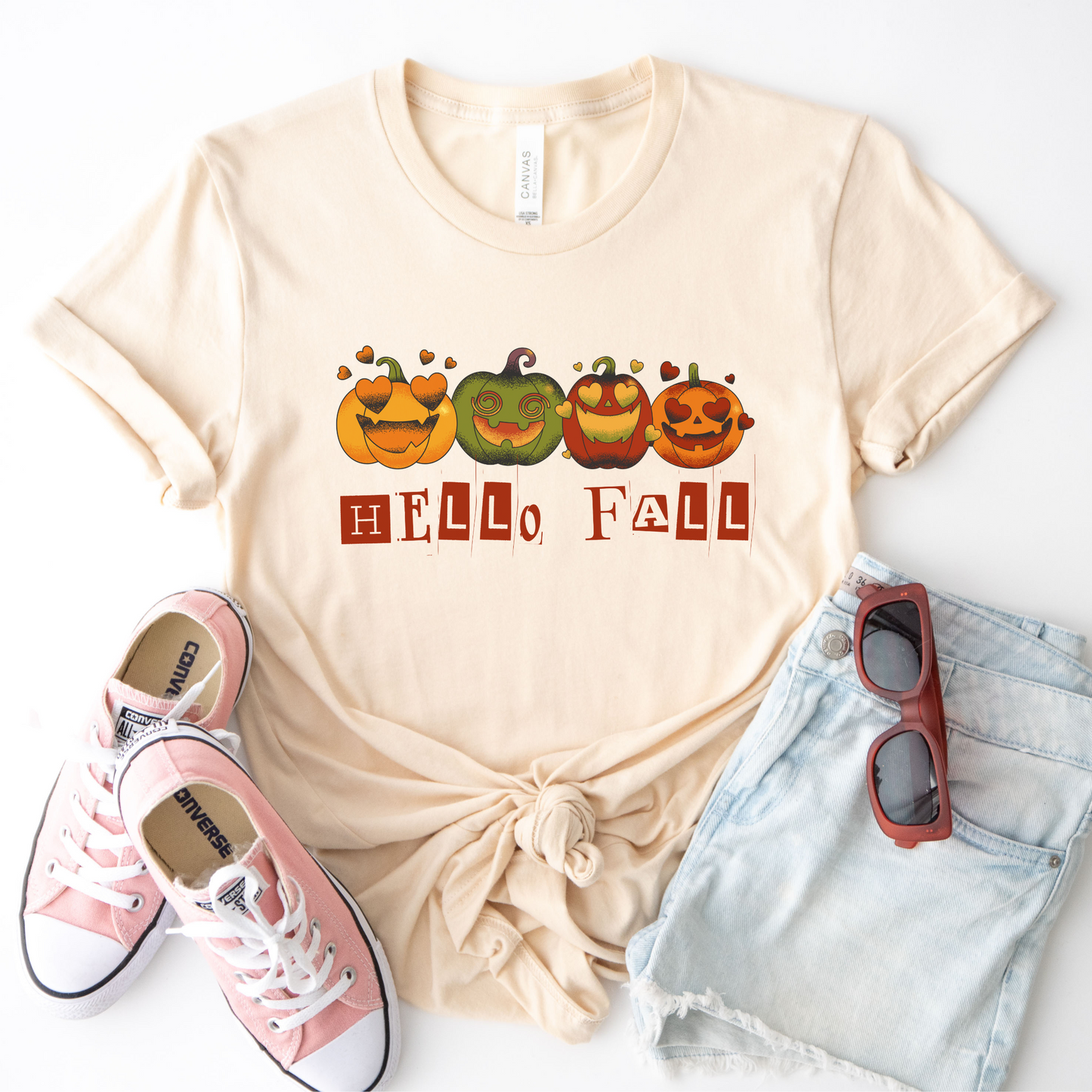 Hello Fall tshirt, Hello Fall tshirt, Fall Shirt, Hello Fall, Fall shirts women, Hello Fall shirt, Halloween shirt, Pumpkin shirt, Fall Tee