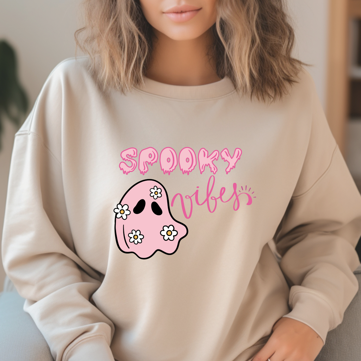 Spooky Vibes Sweatshirt, Spooky Vibes sweatshirt, Halloween Sweatshirt, Halloween shirt, Spooky Halloween shirt, funny Halloween shirt, Ghost shirt, Fall Shirt, 2023 Halloween Sweatshirt, Halloween Gifts for her.