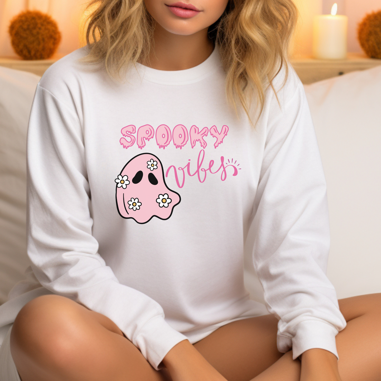 Spooky Vibes Sweatshirt, Spooky Vibes sweatshirt, Halloween Sweatshirt, Halloween shirt, Spooky Halloween shirt, funny Halloween shirt, Ghost shirt, Fall Shirt, 2023 Halloween Sweatshirt, Halloween Gifts for her.